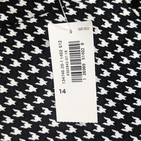 NWT! Old Navy Houndstooth Pixie Pants - Sz 14 - Picture 3 of 6